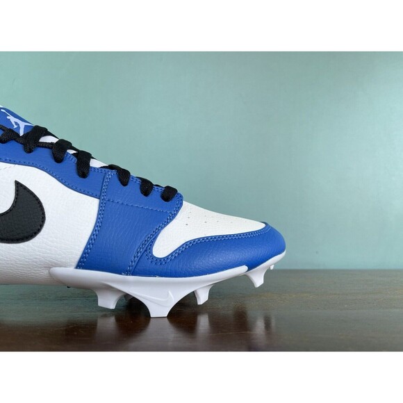 Nike Air Jordan 1 Low TD Game Royal Football Cleats Men\'s Size 13 FJ6245-104 main image 5